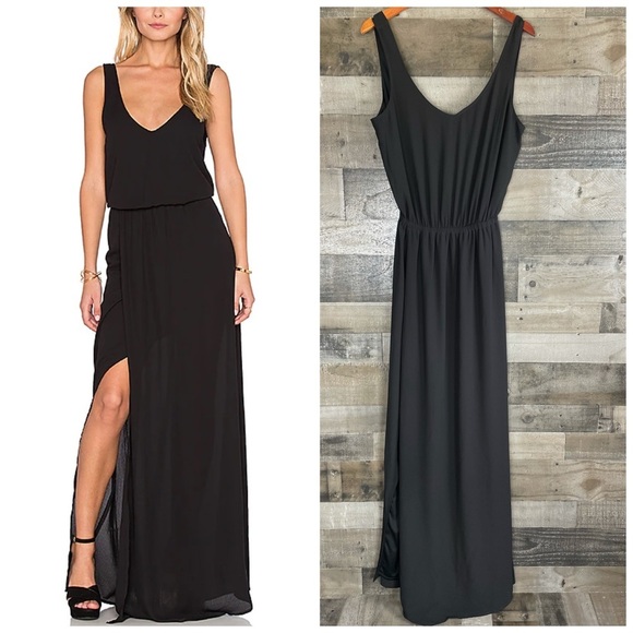 Show me your Mumu Maxi Kendall Chiffon Dress M - Picture 1 of 7